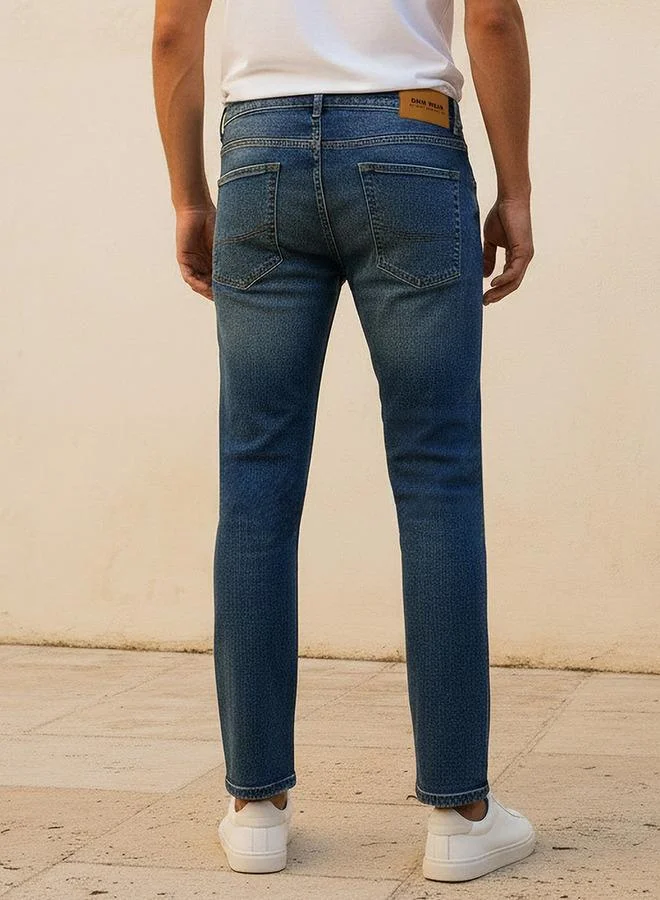 Splash FAV BLUE Men Slim Fit Mid Rise Jeans for Men | Best Price UAE