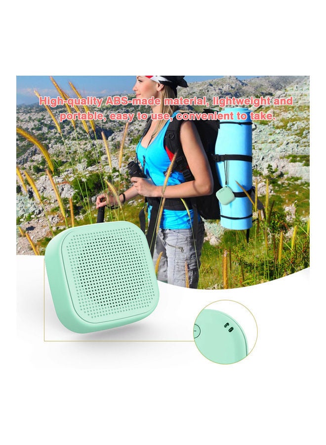 NIBEMINENT Mini Portable Wireless Bluetooth Speaker V9474GR-V Green  - Image 2
