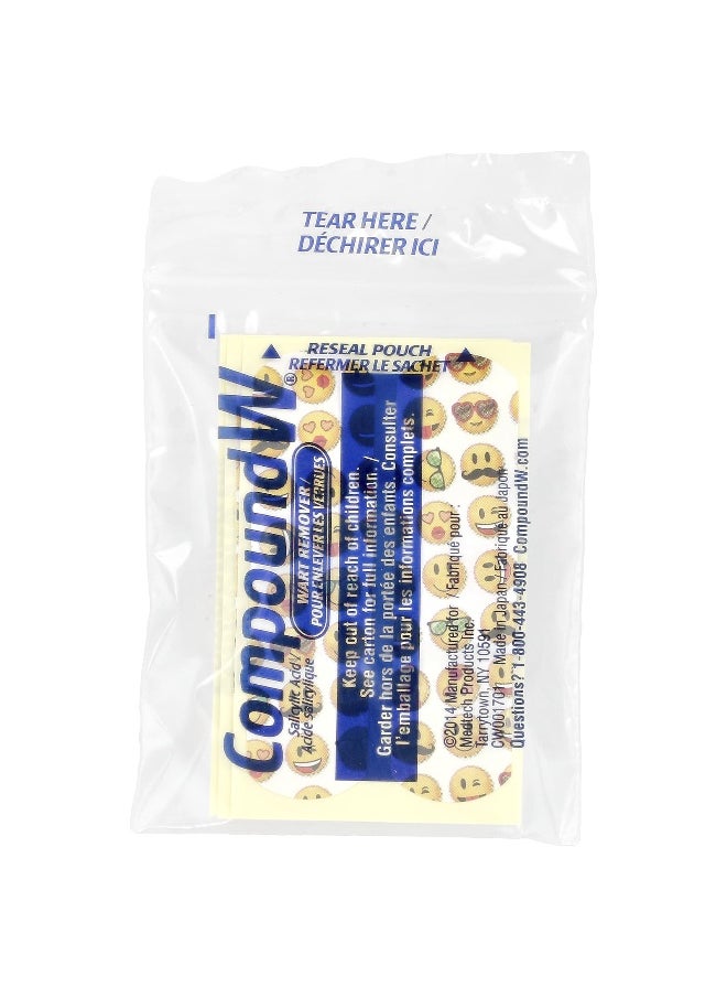 Compound W Compound W, Wart Remover, One Step Strips, Maximum Strength, For Kids, Ages 3+, 10 Medicated Strips  - Image 3