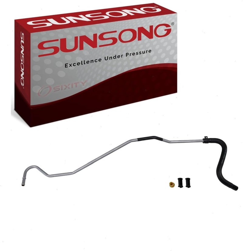 Sunsong 3403636 Power Steering Return Line Hose Assembly