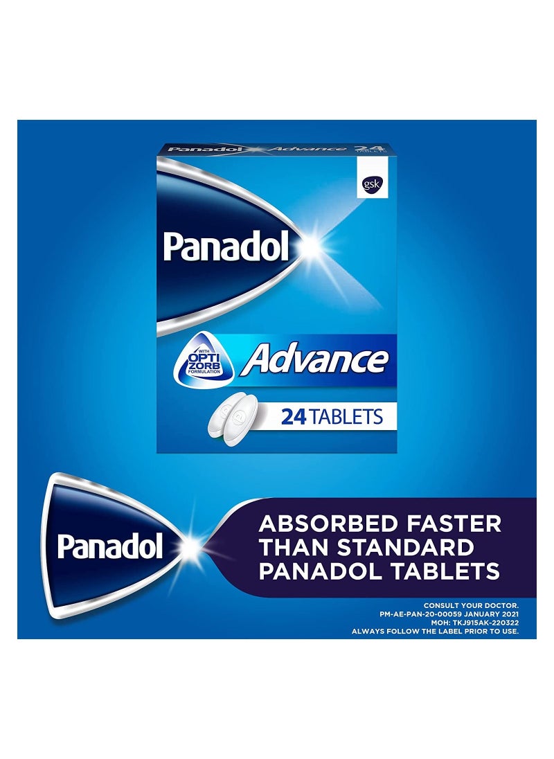 Panadol Advance 96 Tablets  - Image 2