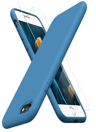 Miracase Ultra Slim Designed for iPhone SE Case 2022(3rd Gen)/iPhone SE 2020 Case(2nd Gen)/iPhone 7 Case/iPhone 8 Case with Screen Protector, Multi-Color Silicone Shockproof Phone Case(Capri Blue) - pzsku/ZAD7126B580092D8C63A7Z/45/_/1692791124/3235119c-f17c-4f94-af97-1836d45c3ff7