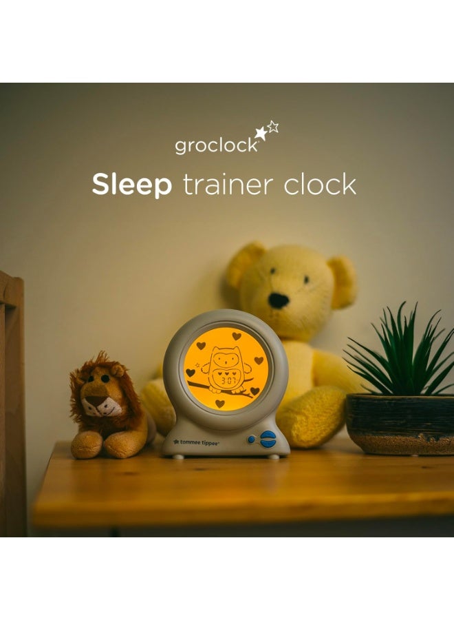 Tomme Tippee Groclock Sleep Trainer, Alarm Clock & Nightlight for Young Children, USB-Powered - Image 3
