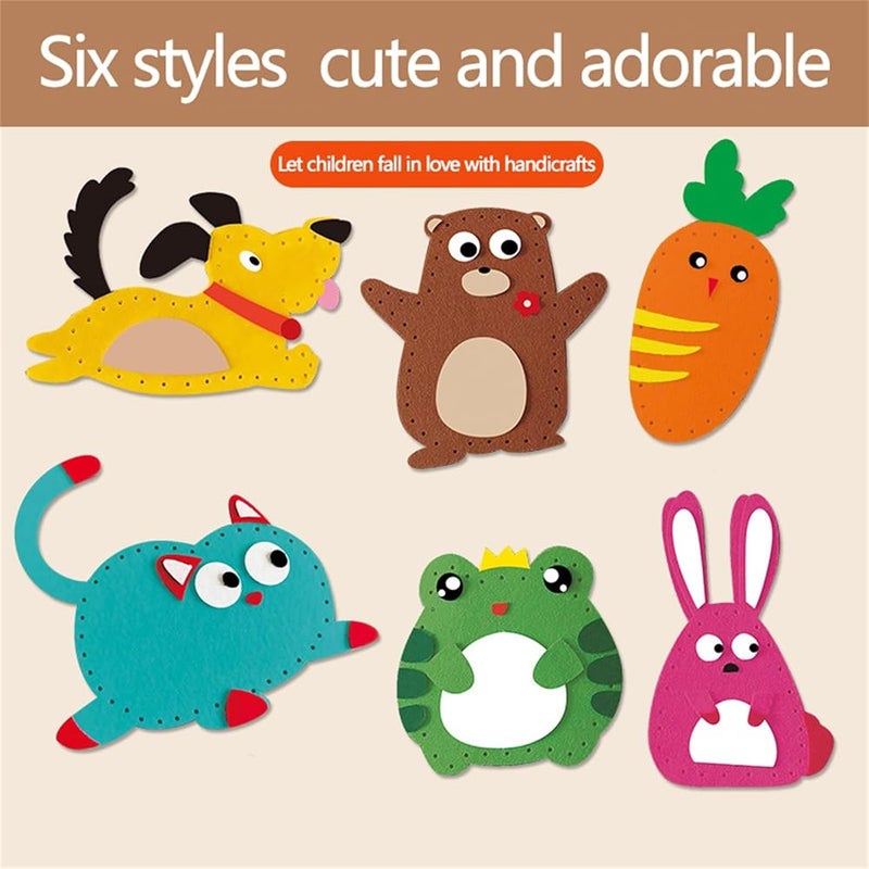 NALACAL DIY Doll Sewing Toys, DIY Sewing Kit, Beginner Sewing Kit for Kids, Sewing Kit for Beginners, Handmade Kids Sewing Crafts DIY Kits, Learn to Sew, Easy DIY Projects for Kids Ages 8-12 (1Pcs) - Image 3