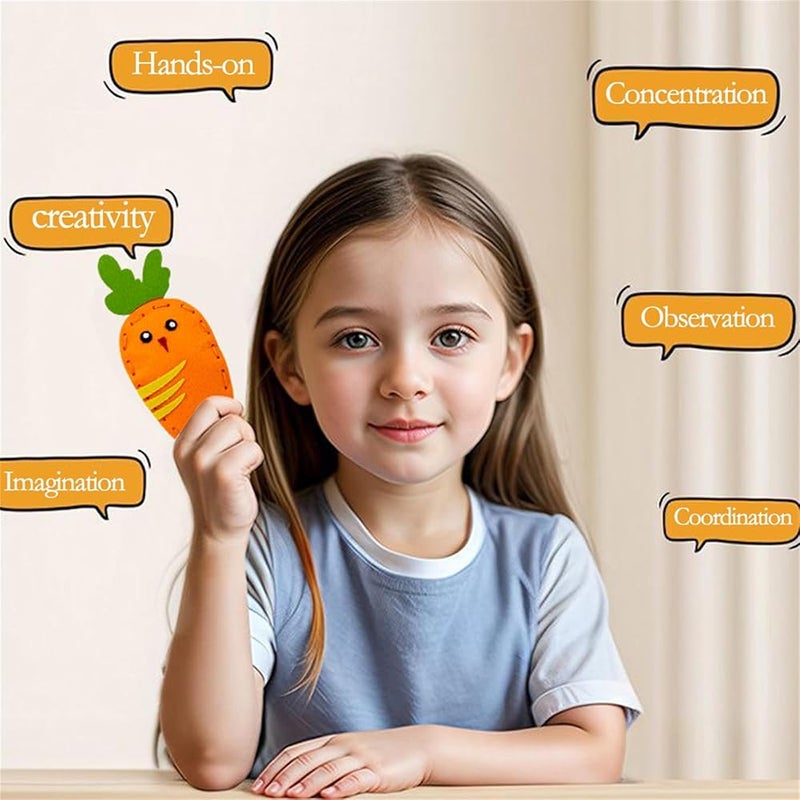 NALACAL DIY Doll Sewing Toys, DIY Sewing Kit, Beginner Sewing Kit for Kids, Sewing Kit for Beginners, Handmade Kids Sewing Crafts DIY Kits, Learn to Sew, Easy DIY Projects for Kids Ages 8-12 (1Pcs) - Image 4