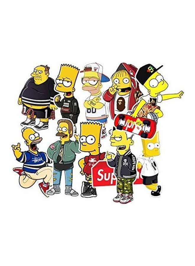 NIBEMINENT 50-Piece Cartoon Waterproof Stickers - Image 2