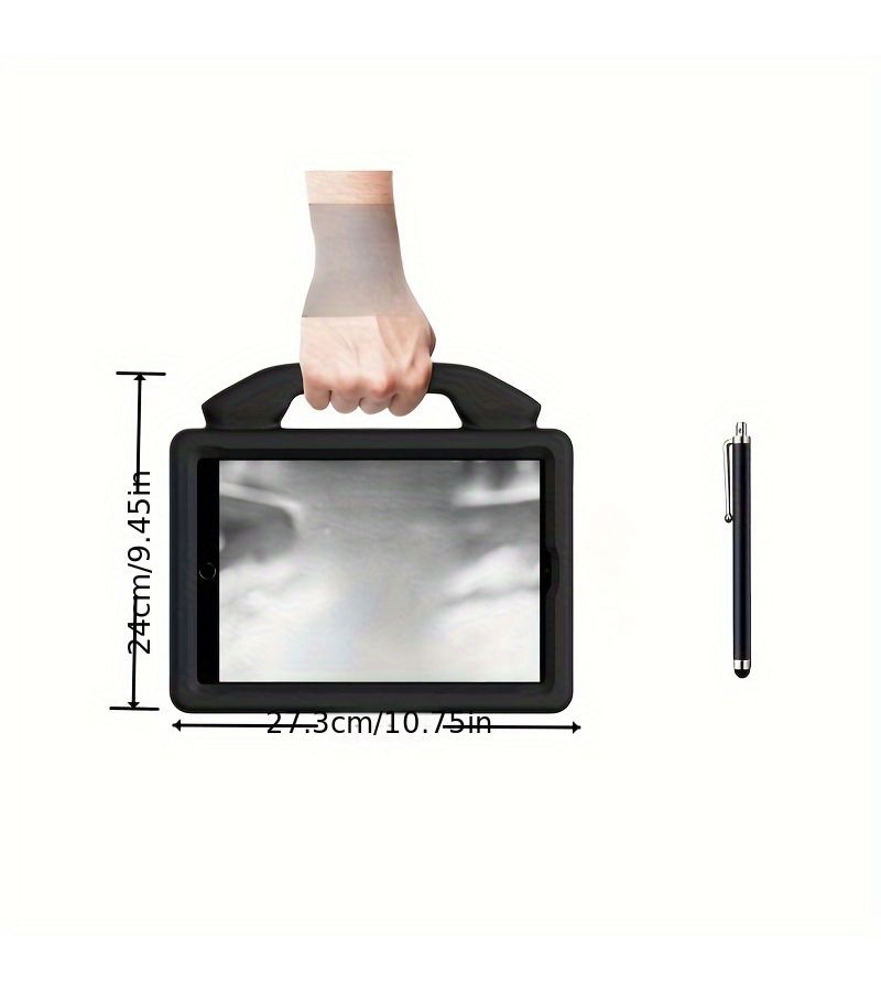 علبة جهاز iPad من الإيفا الزرقاء بمقبض وحامل للقلم، مناسبة لـ iPad 2 و 3 - Image 2