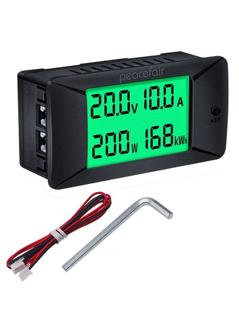 Peacefair PZEM-025 DC Multifunctional DC Digital Display Tester, Specification: 100A
