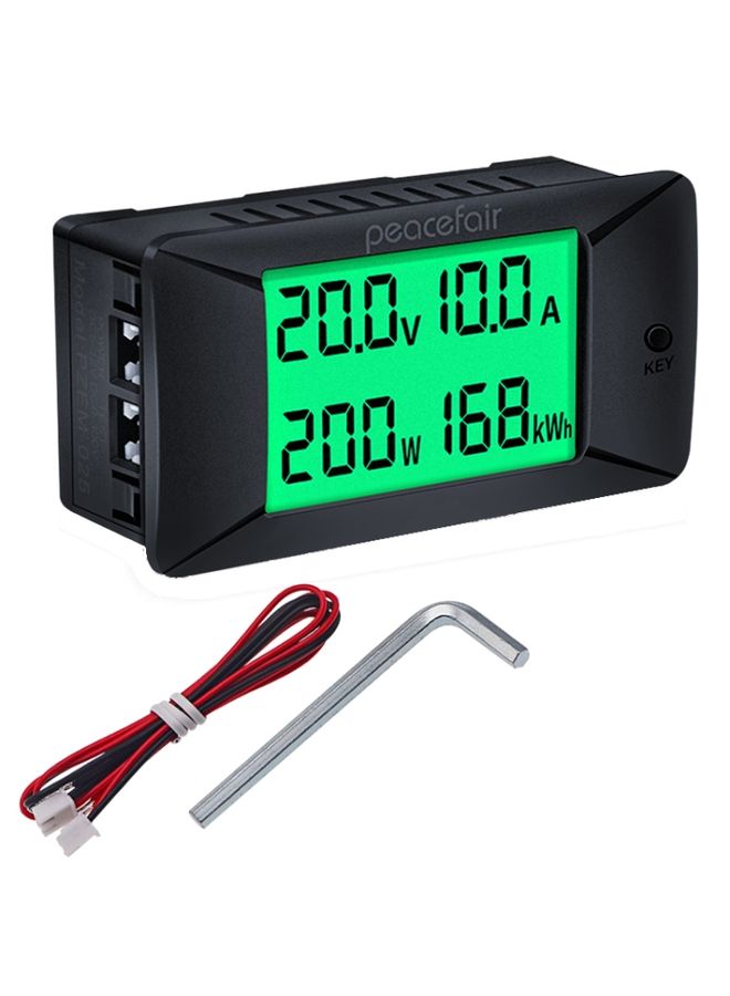 Peacefair PZEM-025 DC Multifunctional DC Digital Display Tester, Specification: 100A
