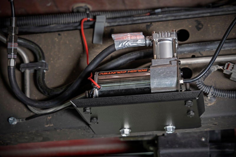 Rough Country Universal Air Compressor Mounting Kit - Fits Most Vehicles & Air Spring Compressors - Image 2