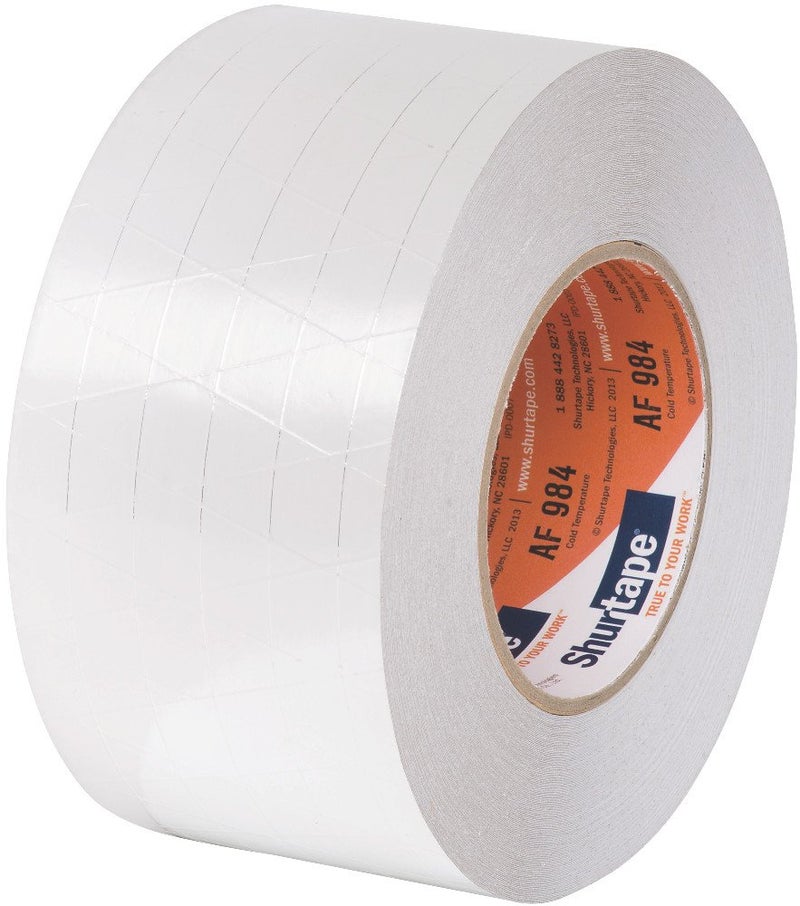 Shurtape شريط شورتاب AF 984CT لدرجات الحرارة الباردة، 72 مم × 46 م، فضي، 1 لفة (232036) - Image 2