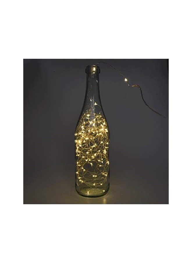 karlling - Karlling USB Powered Dimmable Waterproof 33ft LED String Lights Fairy Starry Decorative Lights for Patio,Wedding,Parties,Gate,Yard,Holiday Decorations with Remote Controller and Timer(Warm White) - Image 1