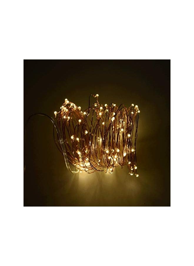 karlling - Karlling USB Powered Dimmable Waterproof 33ft LED String Lights Fairy Starry Decorative Lights for Patio,Wedding,Parties,Gate,Yard,Holiday Decorations with Remote Controller and Timer(Warm White) - Image 1