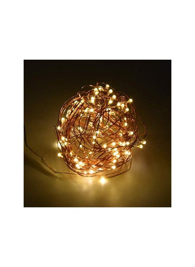 karlling - Karlling USB Powered Dimmable Waterproof 33ft LED String Lights Fairy Starry Decorative Lights for Patio,Wedding,Parties,Gate,Yard,Holiday Decorations with Remote Controller and Timer(Warm White) - Image 1