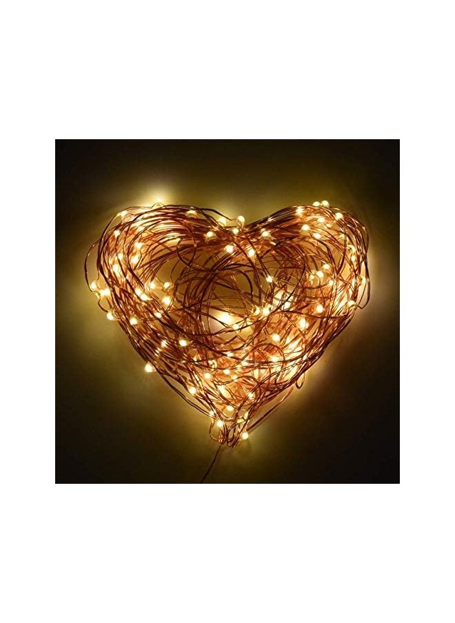 karlling - Karlling USB Powered Dimmable Waterproof 33ft LED String Lights Fairy Starry Decorative Lights for Patio,Wedding,Parties,Gate,Yard,Holiday Decorations with Remote Controller and Timer(Warm White) - Image 1