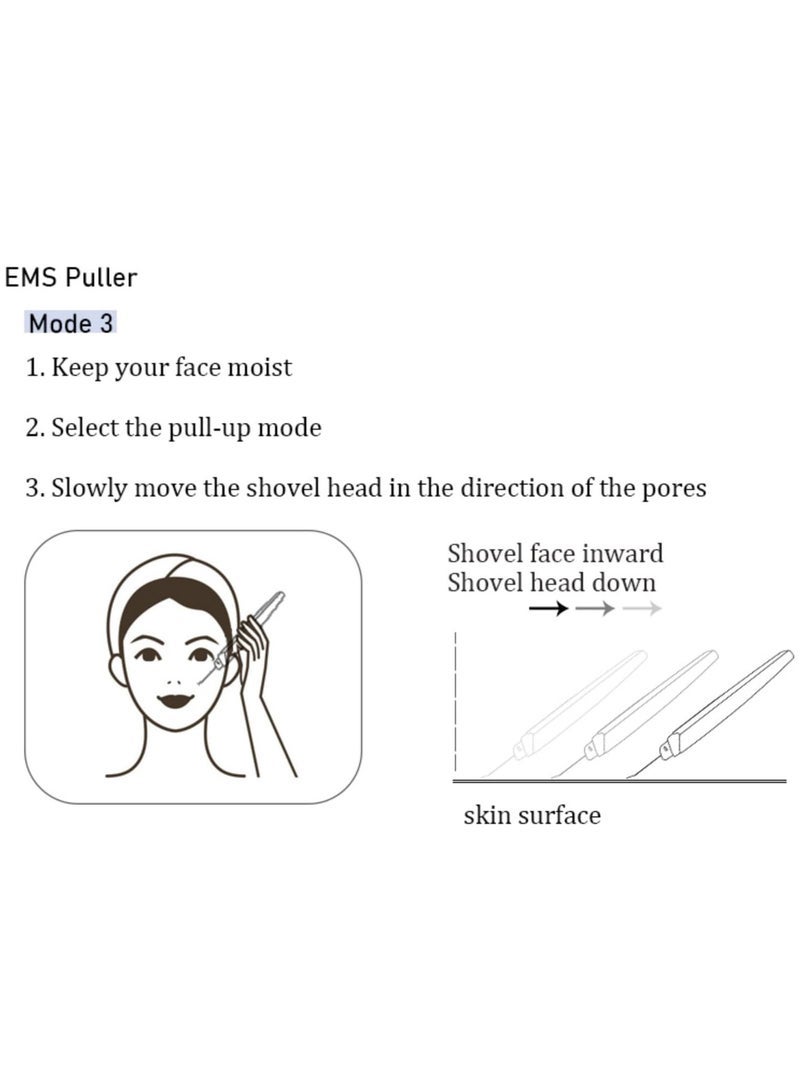 general Facial Pore Cleaning face Skin Massager High Frequency Facial Skin Cleaning Massager face Massager Facial Skin Massager Vibrating Facial Tools Facial SPA - Image 5