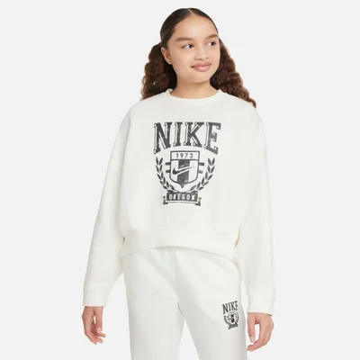 Nike Kids' Sportswear Oversized Fleece Sweatshirt