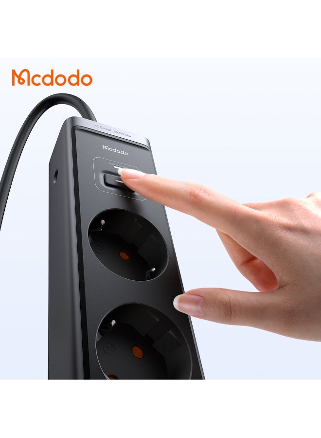 مكدودو شريط طاقة GaN للحماية من زيادة التيار 6 في 1 بقوة 30 وات - Image 3