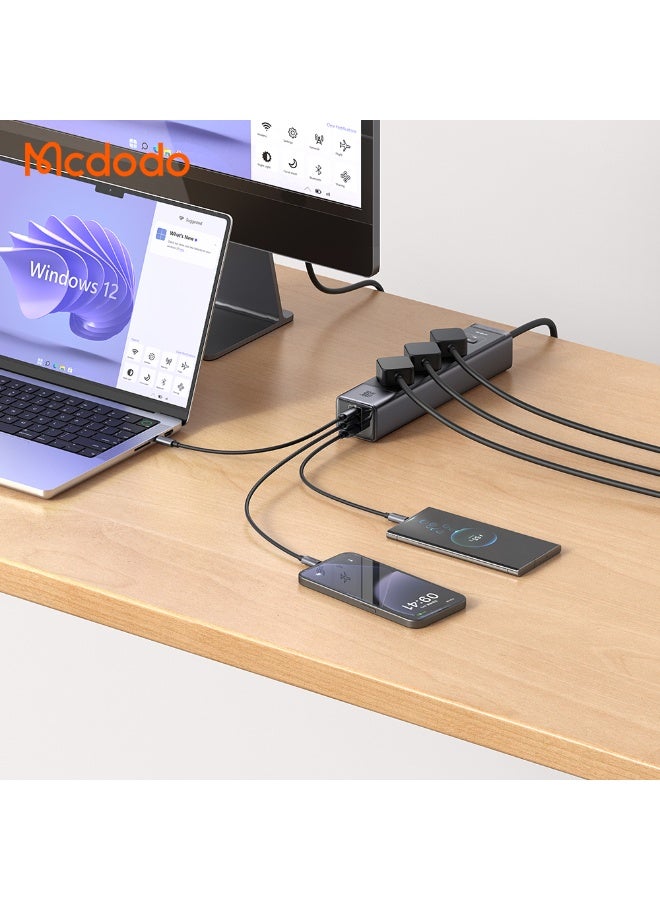 مكدودو شريط طاقة GaN للحماية من زيادة التيار 6 في 1 بقوة 30 وات - Image 2