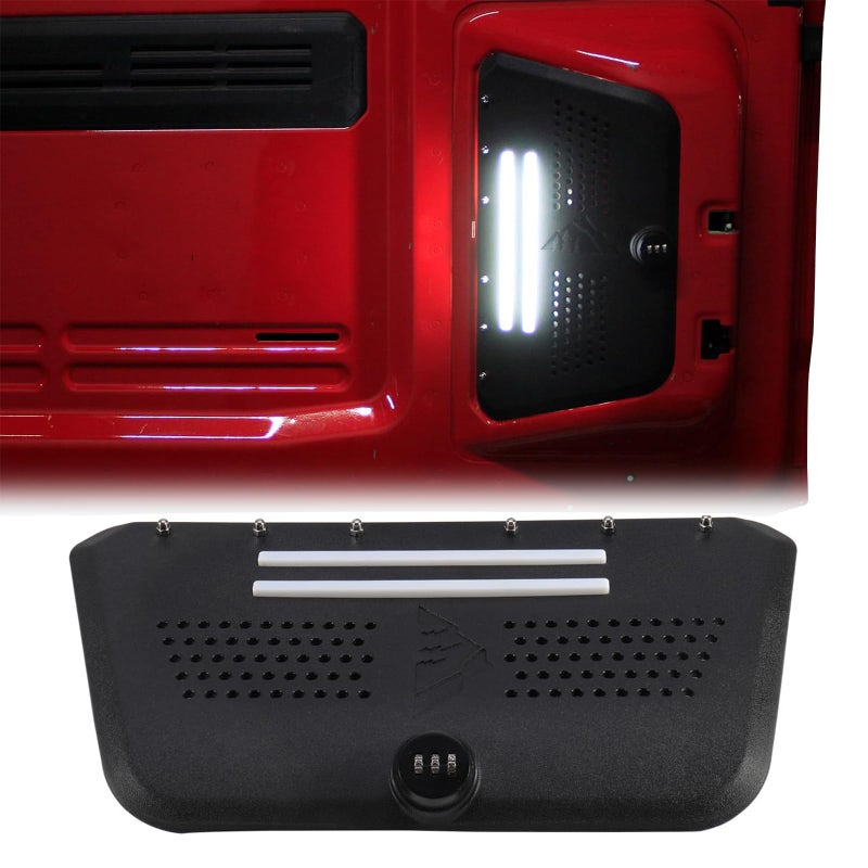 Tempsnow Tailgate Hidden Storage with Lock Light for Ford Bronco 20212026 Tailgate Lock Box - Image 3