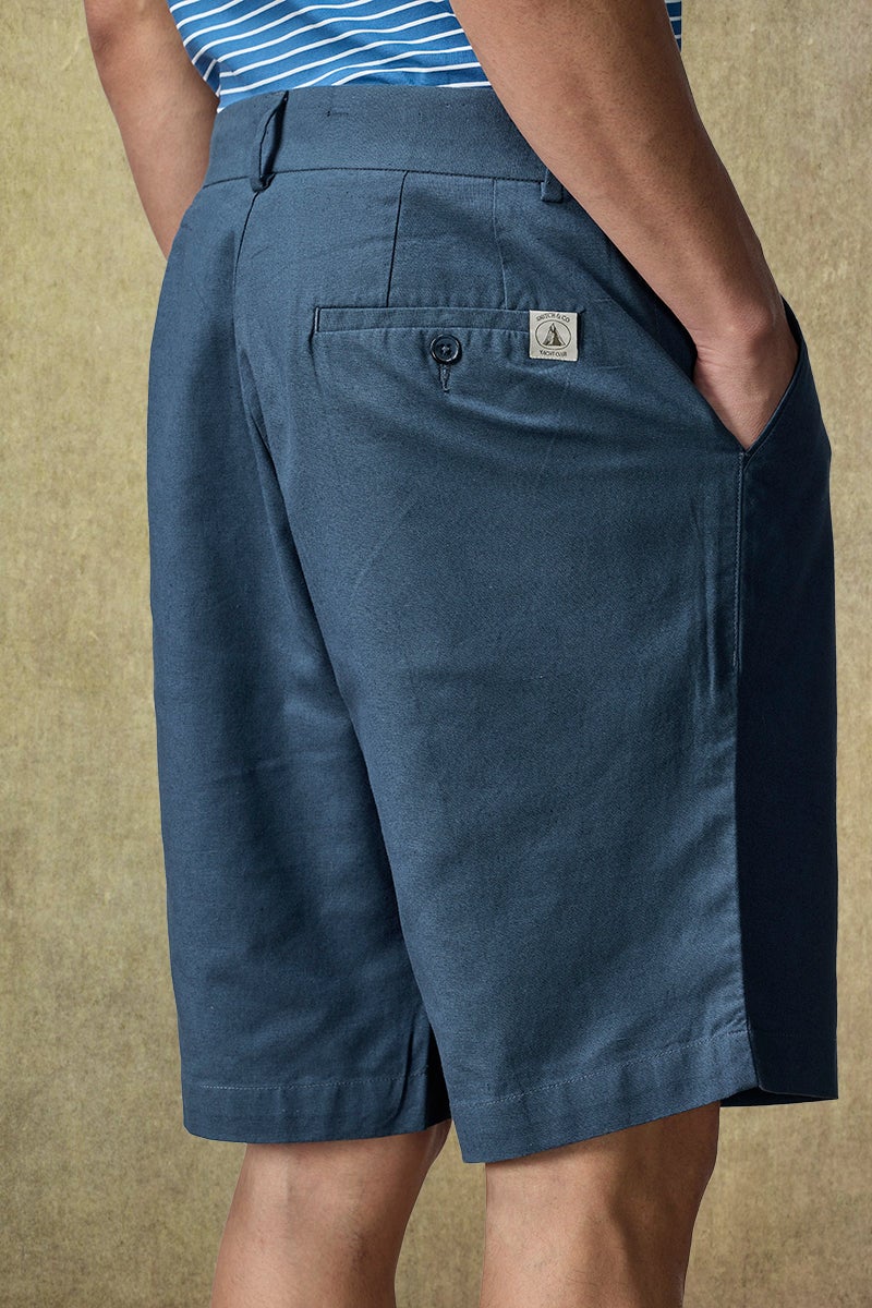 SNITCH Yacht Club Luxe Linen Blend Shorts - Image 5