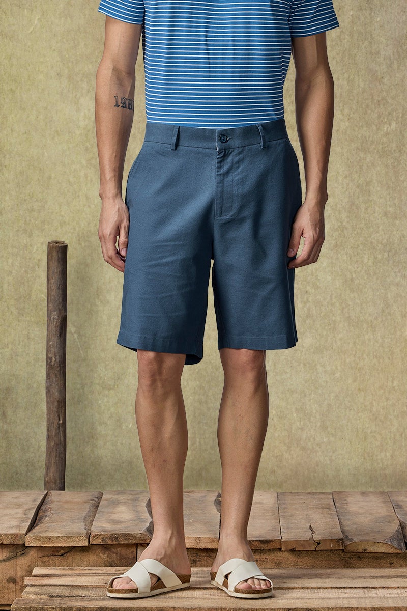 SNITCH Yacht Club Luxe Linen Blend Shorts - Image 4