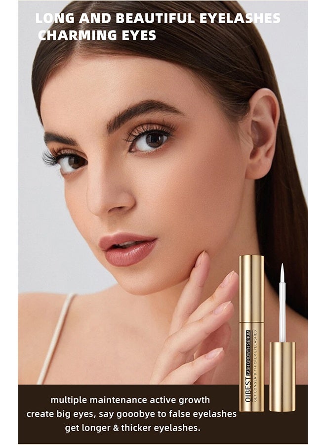 QiBest Lash  Growth Serum  Get Longer & Thicker Eyelashes Lash Extensions Natural Lash Serum  - Image 2