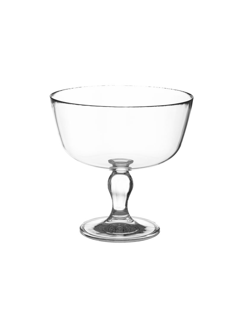 A Glass Serving Dish With A Base For Sweets, Fruits And Nuts, Multi-Use, Size 22*11*22 Cm - Image 3