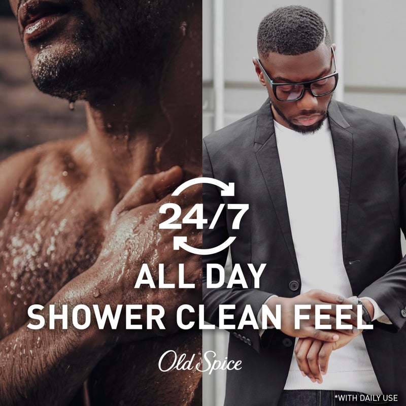 Old Spice Refreshing Body Wash for Men, 3X Defense, 24/7 Shower Fresh with Long Lasting Scent, Red Collection, Aqua Reef with Cypress Scent, 24 oz - Image 5