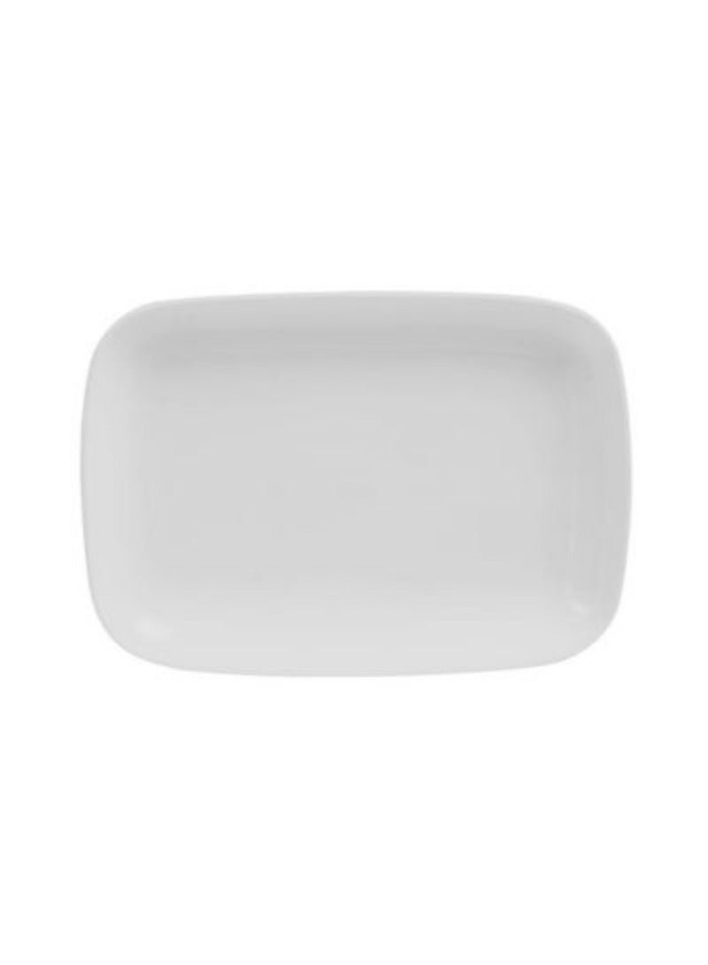 Simple Plus Rectangular Coupe Plate 22.5 X 30.5Cm (8 7/8" X...