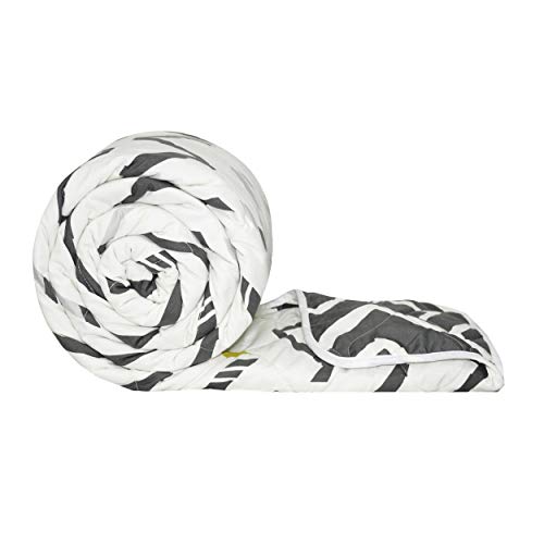 Divine Casa 120 GSM Microfiber Single Bed Comforter | Soft & Lightweight Reversible AC Blanket | All-Season 3-Layered Quilt | 230 x 140 cm, Slate - Image 2