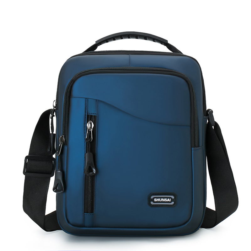 New Men'S Multi-Functional Shoulder Messenger Bag Business Commuter Waterproof Large Capacity Travel Backpack - Image 1