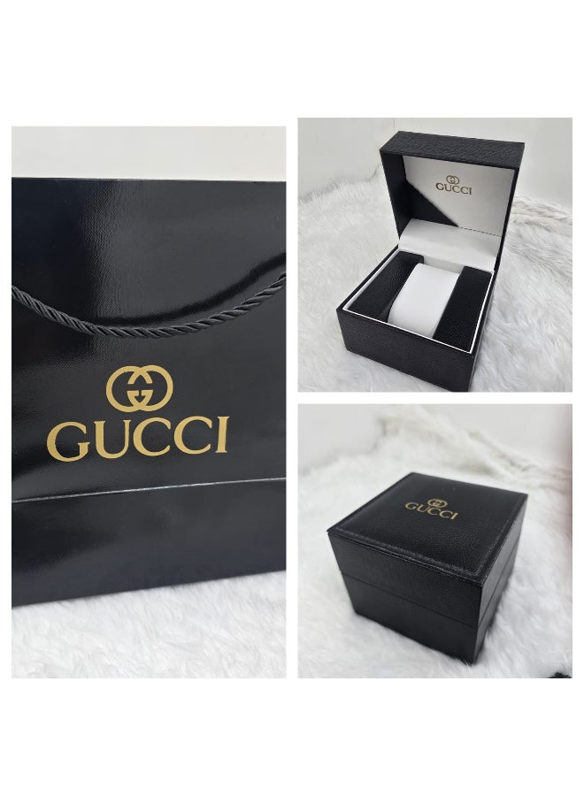 غوتشي ساعة يد قوتشي نسائي  استيل مقاس19مم - Image 2