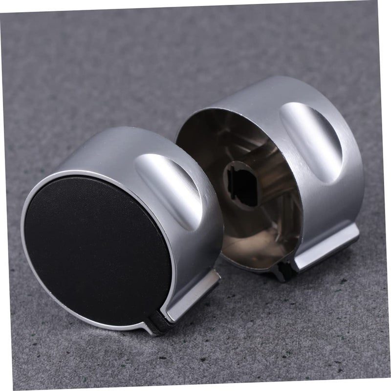 5PCS Round Metal Gas Stove Knob Replacement Sturdy Ignition Button Accessories - Image 3