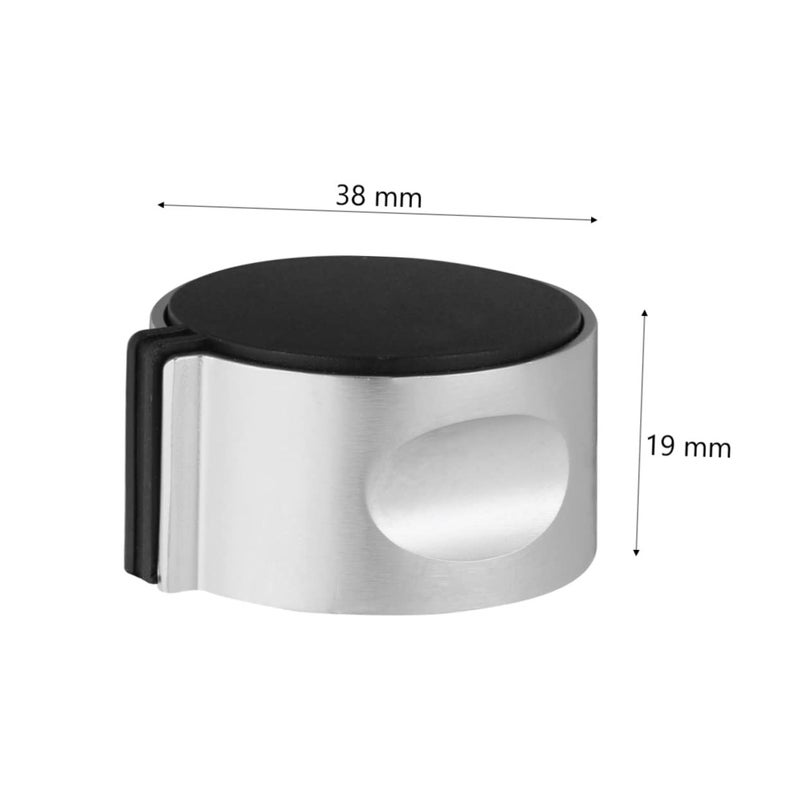 5PCS Round Metal Gas Stove Knob Replacement Sturdy Ignition Button Accessories - Image 5