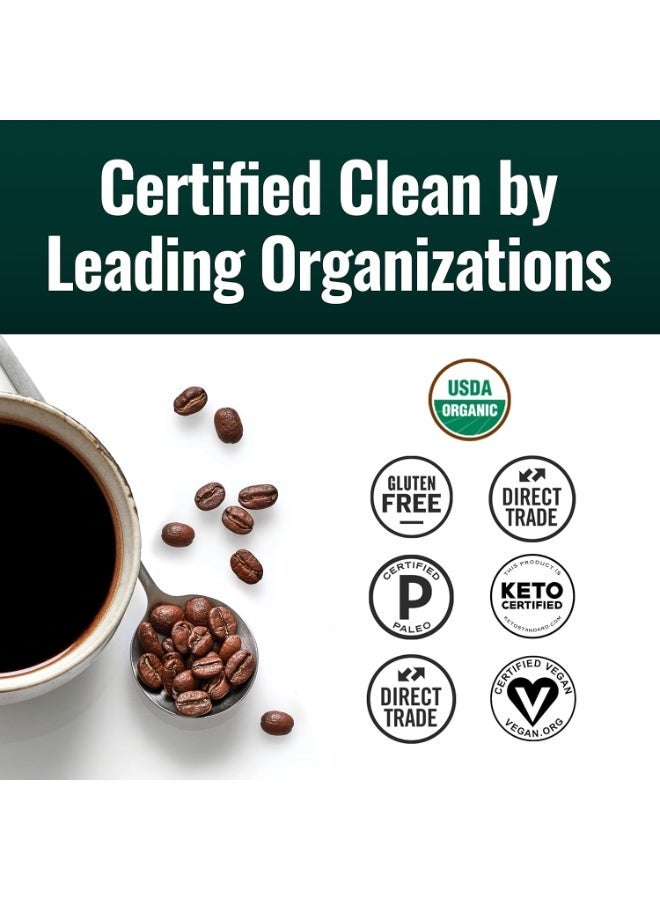 Natural Force Organic Clean Coffee Classic, Mold & Mycotoxin Free, Lab Tested for Toxins & Purity, Low Acidity, Incredible Taste & Aroma, , 12 oz - Image 3