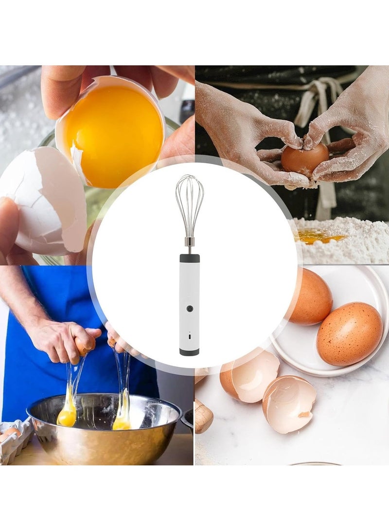 Kimaya 3-in-1 Electric Egg Beater & Milk Frother with Egg White Separator | 3-Speed Adjustable Hand Whisk for Beating, Mixing, Whisking & Baking – Foldable Handle, Easy to Use - Image 2