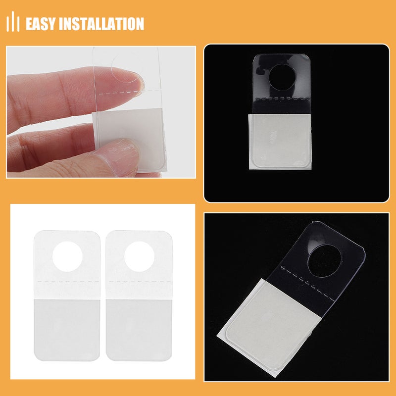 Duty Hooks for Retail Stores, Lightweight Item Display Solutions, PVC Material - Image 3