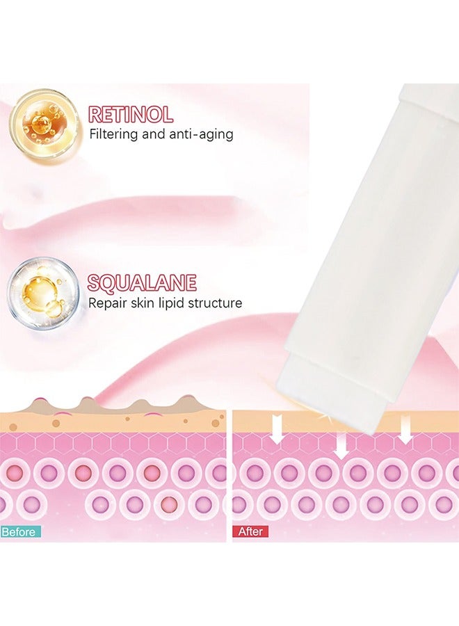 YURHERSU قطعة واحدة من كريم العين والرقبة المضاد للشيخوخة مع علاج الريتينويد لشد البشرة وتقليل التجاعيد والخطوط الدقيقة وعلامات الشيخوخة والعناية اليومية اللطيفة بالبشرة - Image 5