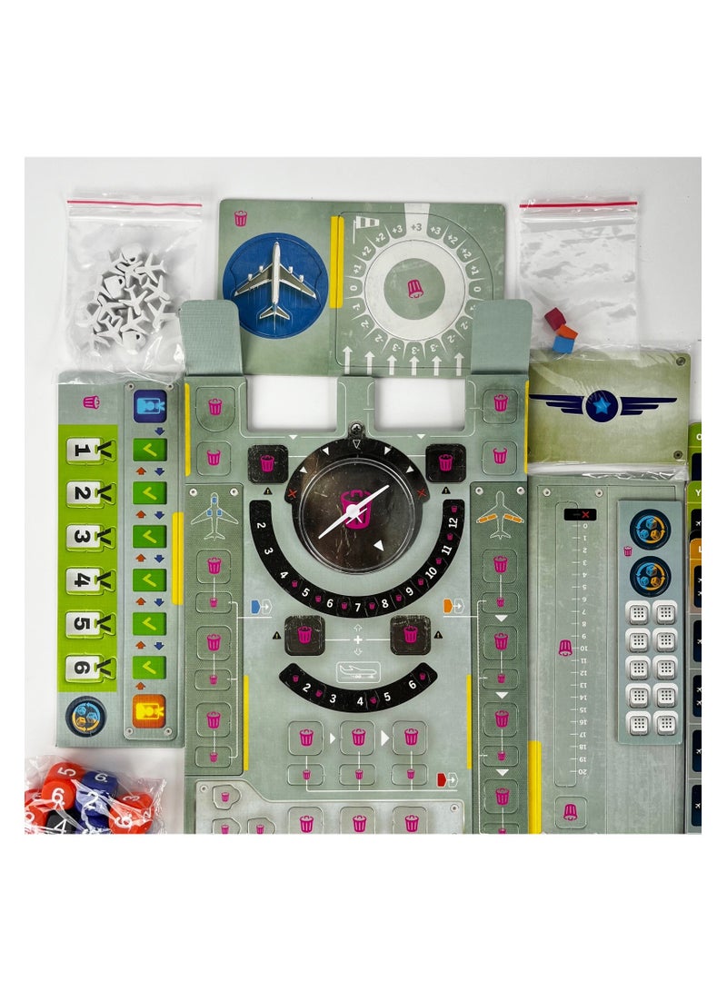 general SKY TEAM Full English high scoring 2 player co-op board game, strategy card game for family and friends! - Image 4