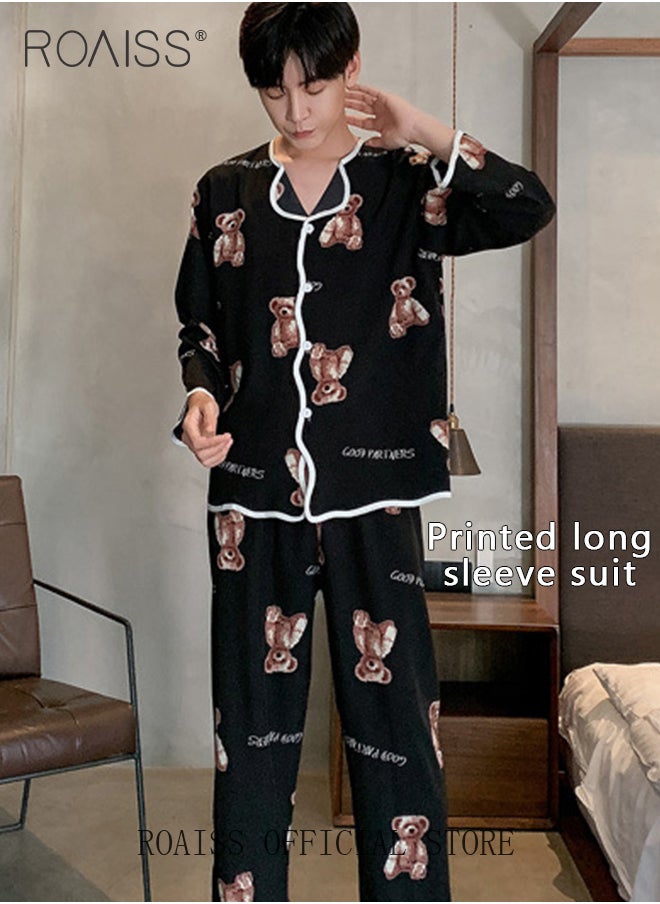 Couples Unisex Silk Pajamas Set Sleepwear Nightgown Long Sleeve Men Satin Pijama - pzsku/ZAD7330C9E7F06453A69AZ/45/_/1721370634/a755f136-b736-4efb-ba8a-31e312f304ec