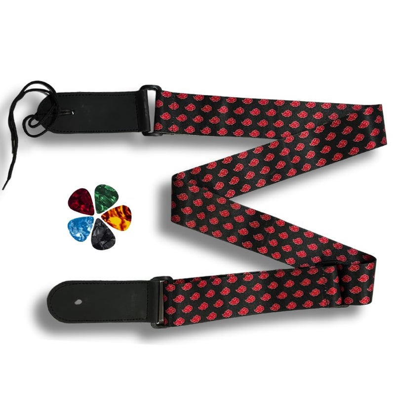 Guitar Strap Belt for Acoustic & Electric Guitar Adjustable Buckle Guitar Strap Modern Design Guitar Belt For Acoustic/Bass/Electric Guitars