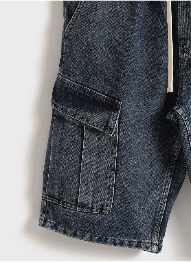 LC WAIKIKI Relaxed Fit Men's Denim Shorts  - Image 4