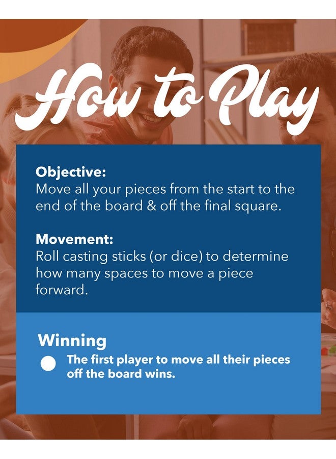 WE Games Senet Egyptian Board Game - Handcrafted Solid Wood Senet Set for Historical Education, Cultural Appreciation & Strategy - Ancient Game for Friends - Image 3