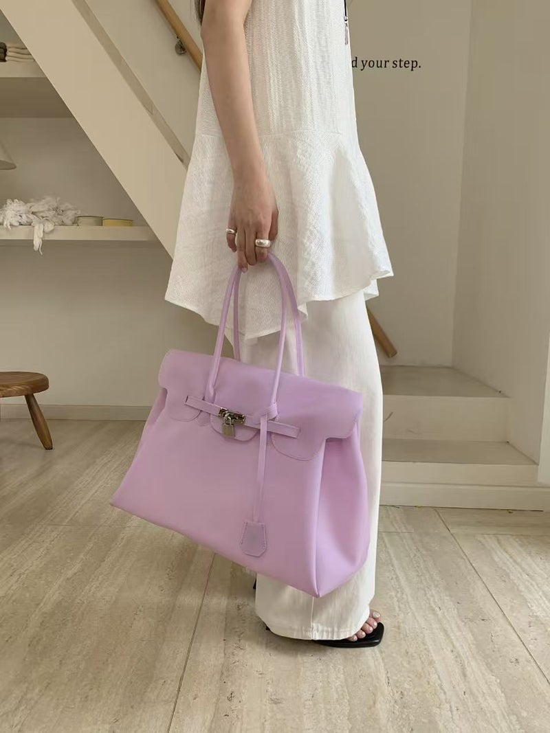 Trendy Jelly Bag 2026 Summer New Arrival - Versatile Commuter Tote with Large Capacity