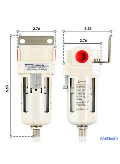 TAILONZ PNEUMATIC Tailonz Pneumatic 12 Inch NPT Air Filter Air Tool Compressor Filter AF400004  - Image 2
