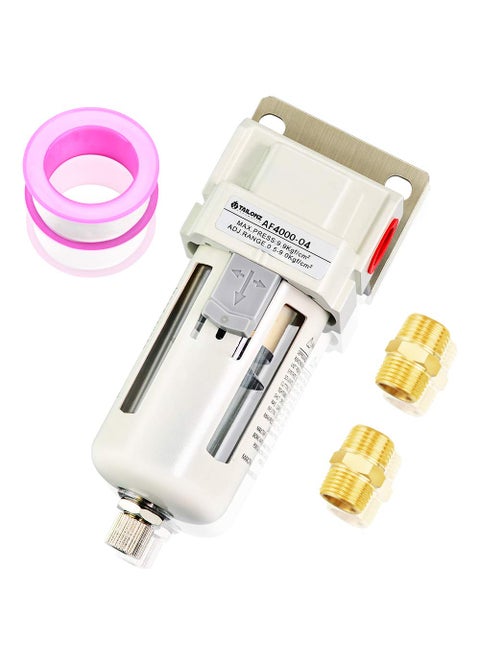 Tailonz Pneumatic 12 Inch NPT Air Filter Air Tool Compressor Filter AF400004