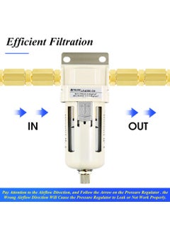 TAILONZ PNEUMATIC Tailonz Pneumatic 12 Inch NPT Air Filter Air Tool Compressor Filter AF400004  - Image 4