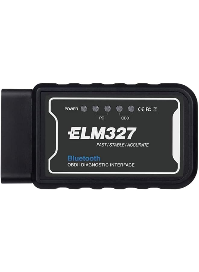 Excefore Obd2 Bluetooth Diagnostic Scanner Code Reader, V1.5 Obd2 Car Failure Detector For Android And Windows Pc, Car Auto Obd Ii Diagnostic Scan Tool For Check Engine Lights, Stable & Fast - Image 1