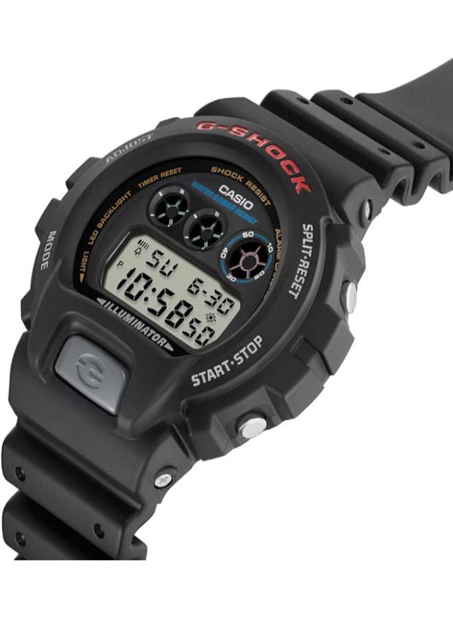 جي شوك ساعة يد دائرية رقمية  DW-6900U-1DR - Image 4